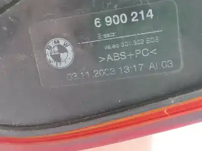 Second-hand car spare part right tailgate light for bmw 5 touring (e39) 530 d oem iam references  301302 6900214