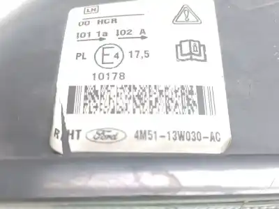 Автозапчасти б/у левая фара за ford focus ii (da_, hcp, dp) 1.6 tdci ссылки oem iam   4m5113w030ac