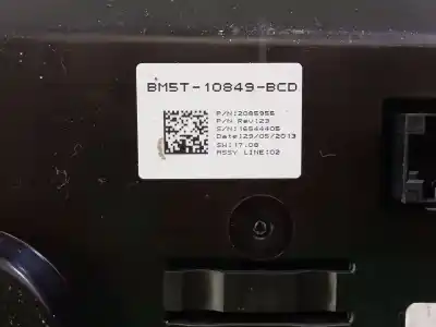 Second-hand car spare part dashboard for ford c-max ii (dxa/cb7, dxa/ceu) 1.6 tdci oem iam references  16544405 bm5t10849bcd - bm5t14c226ae - bm5t14c026au