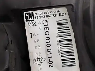Автозапчастина б/у права фа для opel astra j (p10) 1.7 cdti (68) посилання на oem iam  1eg01001102 13253647