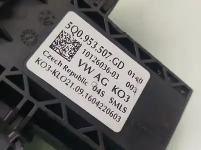 Pezzo di ricambio per auto di seconda mano comando pulito per seat leon (5f1) 1.2 tsi riferimenti oem iam  1012603603 5q0953507gd