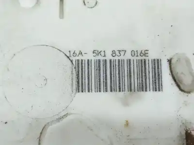 Автозапчастина б/у замок передній праві двері для volkswagen polo v (6r1, 6c1) 1.2 tsi посилання на oem iam 5k1837016e  