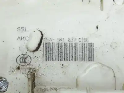 Автозапчастина б/у замок передніх дверей лівий для volkswagen polo v (6r1, 6c1) 1.2 tsi посилання на oem iam 5k1837015j  5k1837015e