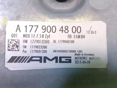 Second-hand car spare part ecu engine control for mercedes clase c t-model (s205) amg c 63 (205.286) oem iam references  1779010300 1779040100 1779023200 a1779004800