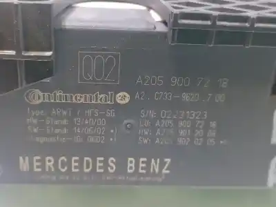 Автозапчасти б/у закрытый распределительный щит за mercedes clase c t-model (s205) amg c 63 (205.286) ссылки oem iam  a2c7339620700 a2059007218 a2059012008 a2059020205