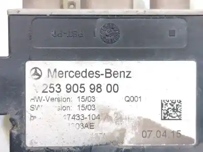 Pièce détachée automobile d'occasion module électronique pour mercedes clase c t-model (s205) amg c 63 (205.286) références oem iam   a2539059800