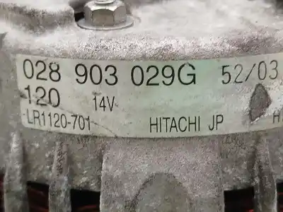Автозапчастина б/у генератор для seat leon (1m1) 1.9 tdi посилання на oem iam 074903025n lr1120701 028903029g