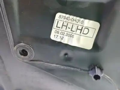 Peça sobressalente para automóvel em segunda mão espelho retrovisor esquerdo por citroen c1 (pm_, pn_) 1.4 hdi referências oem iam   879400h010