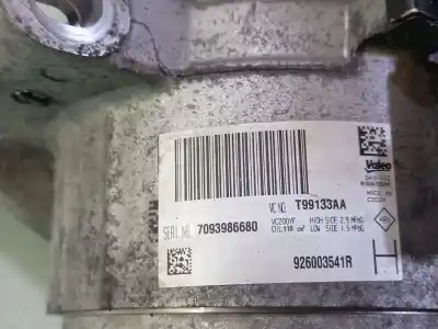 Автозапчасти б/у компрессор кондиционера воздуха за dacia sandero ii tce 90 (b8m1, b8ma) ссылки oem iam 9260005214r t99133aa 926003541r
