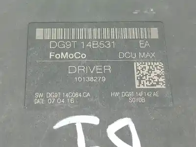 Second-hand car spare part electronic module for ford mondeo v fastback (ce) 1.5 ecoboost oem iam references  10138279 dg9t14b531ea