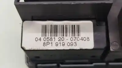 Автозапчастина б/у управління світлом для audi a3 descapotable (8p7) 2.0 tdi посилання на oem iam  04058120 070408 8p1919093