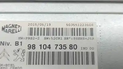 Автозапчастина б/у аудіо система / радіо cd для citroen c4 cactus 1.6 bluehdi 100 посилання на oem iam  503551223608 9810473580