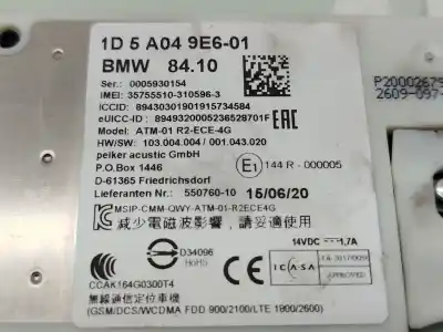 Second-hand car spare part electronic module for bmw x1 (f48) sdrive 18 d oem iam references  0005930154 55076010 1d5a04
