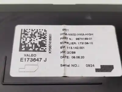 Second-hand car spare part electronic module for bmw x1 (f48) sdrive 18 d oem iam references  e173647j 9874189