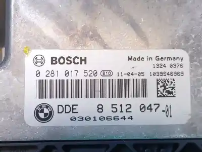 Second-hand car spare part ecu engine control for bmw 3 touring (e91) 320 d xdrive oem iam references  0281017520 851204701