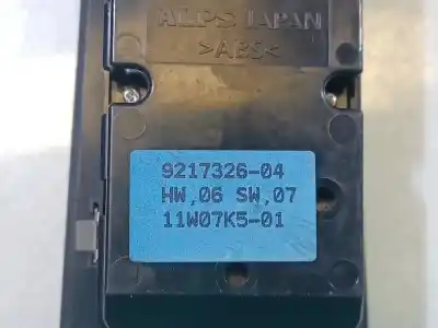 Second-hand car spare part left front power window switch for bmw 3 touring (e91) 320 d xdrive oem iam references  11w07k501 921732604