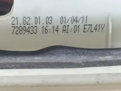 Second-hand car spare part interior left tailgate light for bmw 3 touring (e91) 320 d xdrive oem iam references 63217289433  7289433