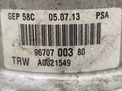 Second-hand car spare part steering pump for peugeot 308 i (4a_, 4c_) 1.6 hdi oem iam references  a0021549 9670700380