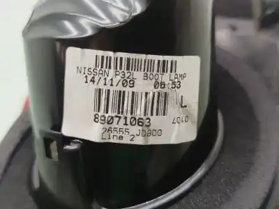 Автозапчастина б/у внутрішній лівий задній ліхар для nissan qashqai / qashqai +2 i (j10, nj10, jj10e) 2.0 dci посилання на oem iam  89071063 26555jd800