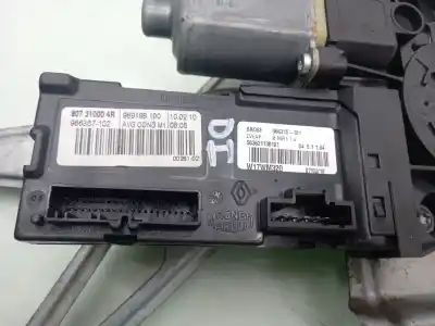 Автозапчастина б/у регулятор вікна передній лівий для renault megane iii fastback (bz0/1_, b3_) 1.5 dci посилання на oem iam  w17wm320 80721000r - 807310004r