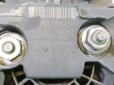 Second-hand car spare part alternator for renault kangoo express (fw0/1_) 1.5 dci 75 (fw07, fw10, fw04) oem iam references 8200660034  0124525139 Second-hand car spare part alternator for renault kangoo express (fw0/1_) 1.5 dci 75 (fw07, fw10, fw04) oem iam references 8200660034  0124525139