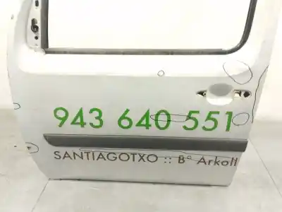 Автозапчасти б/у левая передняя дверь за renault kangoo express (fw0/1_) 1.5 dci 75 (fw07, fw10, fw04) ссылки oem iam 801010229r  