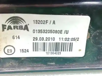 Second-hand car spare part right tailgate light for citroen nemo monospace 1.4 hdi oem iam references  13202f 101364023 01353205080e