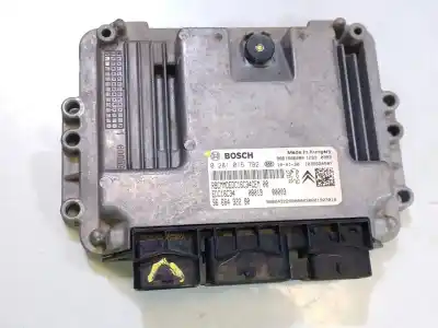 Second-hand car spare part ecu engine control for citroen nemo monospace 1.4 hdi oem iam references  0281015782 edc16c34 9666432280 9661586080