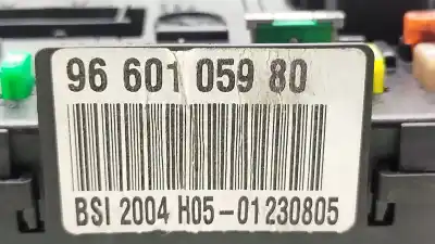 Second-hand car spare part fuse box unit for citroen c4 i (lc_) 1.6 hdi oem iam references   9660105980