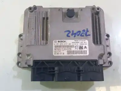 Second-hand car spare part ecu engine control for peugeot 207/207+ (wa_, wc_) 1.4 hdi oem iam references  0281019818 9666729680 1039s61233 9805947780