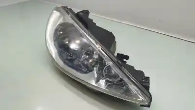 Second-hand car spare part right headlight for peugeot 206 cc (2d) 1.6 16v (2dnfuf, 2dnfur) oem iam references  6206ao 9660535580