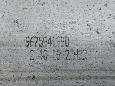 Автозапчастина б/у підсилення заднього бампера для citroen c4 grand picasso ii (da_, de_) 1.2 thp 130 посилання на oem iam   9675941980