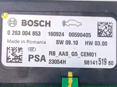 Автозапчасти б/у электронный модуль за citroen c4 grand picasso ii (da_, de_) 1.2 thp 130 ссылки oem iam  0263004853 9814151980 Автозапчасти б/у электронный модуль за citroen c4 grand picasso ii (da_, de_) 1.2 thp 130 ссылки oem iam  0263004853 9814151980