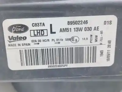 Автозапчасти б/у левая фара за ford c-max ii (dxa/cb7, dxa/ceu) 1.6 tdci ссылки oem iam  89502246 am5113w030ae
