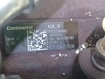 Автозапчастина б/у насос инжекційний для ford c-max ii (dxa/cb7, dxa/ceu) 1.6 tdci посилання на oem iam  a2c53384062 5ws40893 9676289780