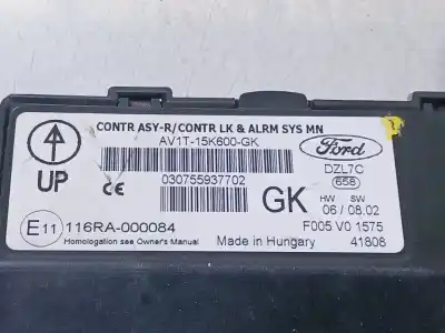 Автозапчастина б/у електронний модуль для ford fiesta vi (cb1, ccn) 1.0 ecoboost посилання на oem iam  f005v01575 030755937702 av1t15k600gk