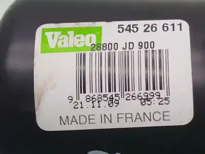 Peça sobressalente para automóvel em segunda mão motor do limpa para brisas por nissan qashqai / qashqai +2 i (j10, nj10, jj10e) 2.0 dci referências oem iam  54526611 28800jd900