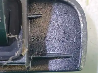 Second-hand car spare part tailgate back door handle for mitsubishi mirage / space star vi fastback (a0_a) 1.2 oem iam references   5810a043