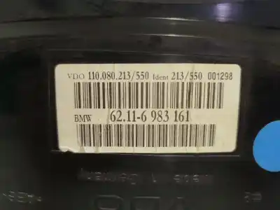 Peça sobressalente para automóvel em segunda mão quadrante por bmw 5 (e60) 520 d referências oem iam  001298 62116983161