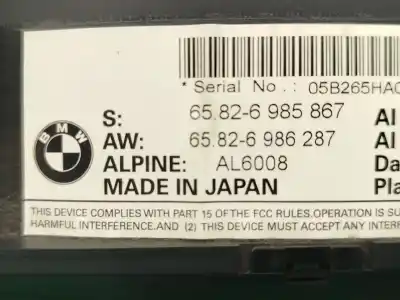 Автозапчасти б/у многофункциональный дисплей за bmw 5 (e60) 520 d ссылки oem iam  65826986287 65826985867