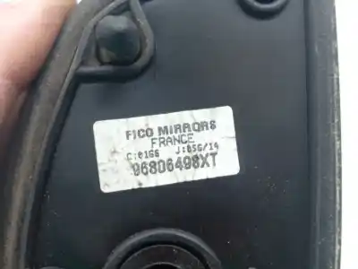 Second-hand car spare part left rearview mirror for peugeot 207/207+ (wa_, wc_) 1.4 hdi oem iam references   96806498xt
