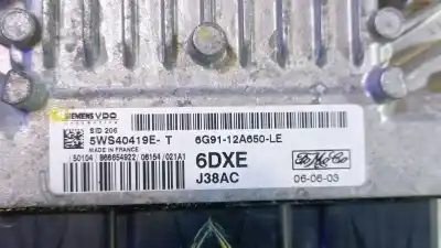 Автозапчастина б/у ебу контролер двигуна для ford s-max (wa6) 1.8 tdci посилання на oem iam  5ws40419et 6g9112a650le