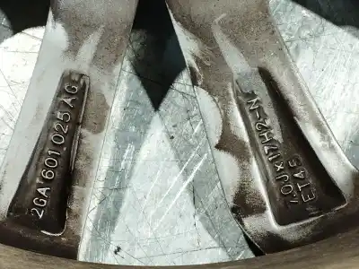 Peça sobressalente para automóvel em segunda mão jante por volkswagen t-roc (a11, d11) 1.0 tsi referências oem iam 2ga601025ag  