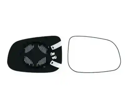 Second-hand car spare part RIGHT WING MIRROR GLASS for VOLVO S60 BERLINA 2.4 (103kW) OEM IAM references 31299499  