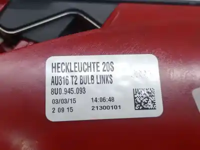 Автозапчасти б/у левый задний фонарь за audi q3 (8ub, 8ug) 2.0 tdi ссылки oem iam 8u0945093 21300101 8u0945093