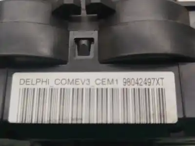 Second-hand car spare part headlights switch for peugeot expert furgón (vf3a_, vf3u_, vf3x_) 2.0 hdi 130 oem iam references   98042497xt