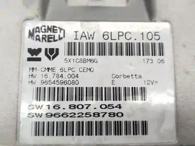 Автозапчастина б/у ебу контролер двигуна для peugeot 207/207+ (wa_, wc_) 1.4 16v посилання на oem iam 1940xx 16807054 16784004 9662258780 9654596080 1940xy
