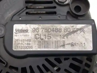 Second-hand car spare part alternator for citroen berlingo multispace (b9) 1.6 hdi 110 oem iam references  2614016b tg15c189 9678048880 211333098