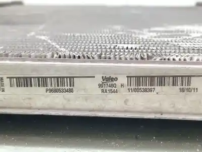 Pièce détachée automobile d'occasion radiateur d'eau pour citroen berlingo multispace (b9) 1.6 hdi 110 références oem iam  9680533480 991746q