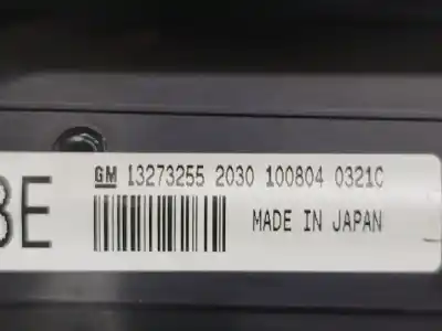 Peça sobressalente para automóvel em segunda mão sistema de áudio / rádio cd por opel insignia a (g09) 2.0 cdti (68) referências oem iam   13273255 Peça sobressalente para automóvel em segunda mão sistema de áudio / rádio cd por opel insignia a (g09) 2.0 cdti (68) referências oem iam   13273255